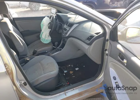 2015 Hyundai Accent Gls z USA, uszkodzony, nr VIN KMHCT4AE1FU898742